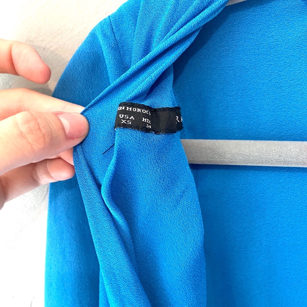 Zara Basic open back blouse - Picture 4 of 4